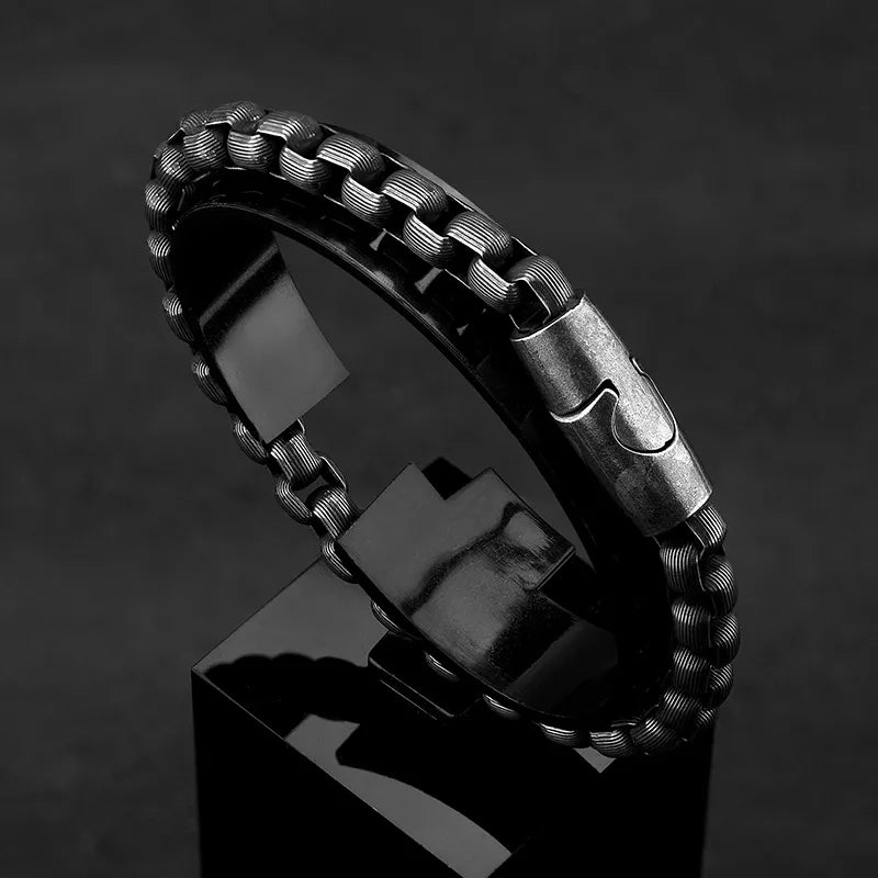 Vintage Stainless Steel Bracelet for Men Best Price in Men Jewerly - 2023