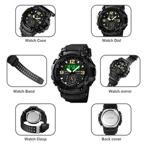 Vintage SKMEI Waterproof Military Watch for Men Best Price in Men Jewerly - 2023