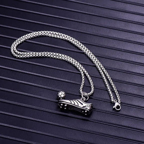 Wukaka Football Shoe Pendant Necklace for Men Best Price in Men Jewerly - 2023