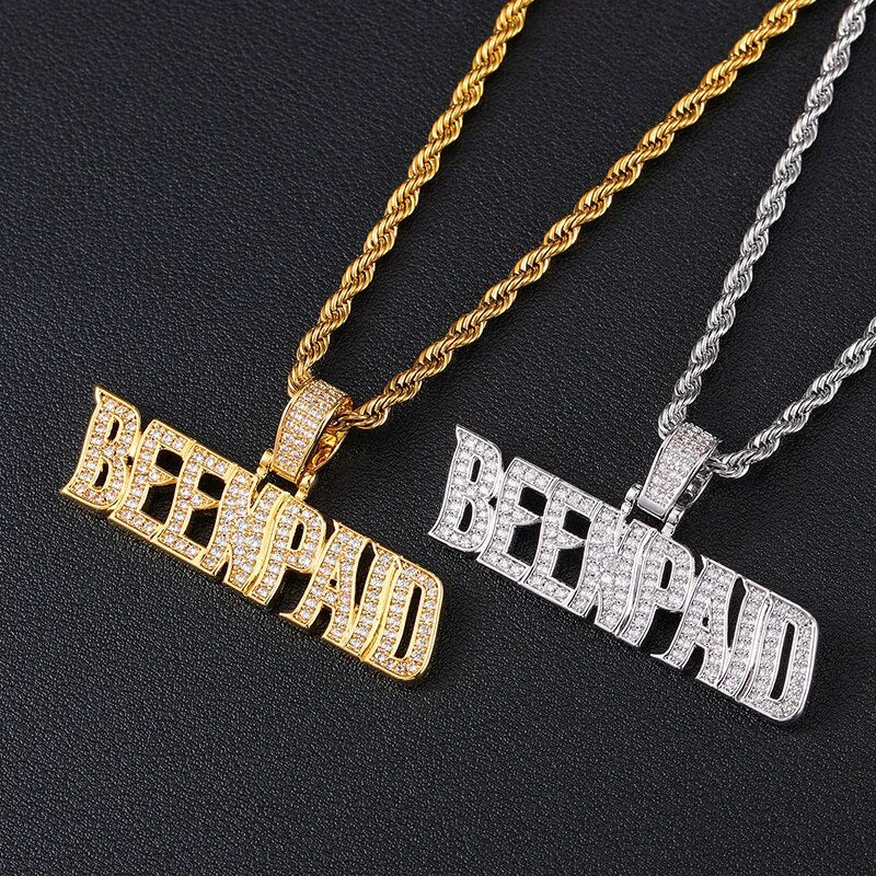 D&Z Pendant Letter Iced Out Cubic Zircon Hip Hop Silver Charm for Men Best Price in Men Jewerly - 2023