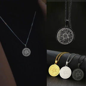 Seal of the Seven Archangels Men's Necklace Best Price in Men Jewerly - 2023