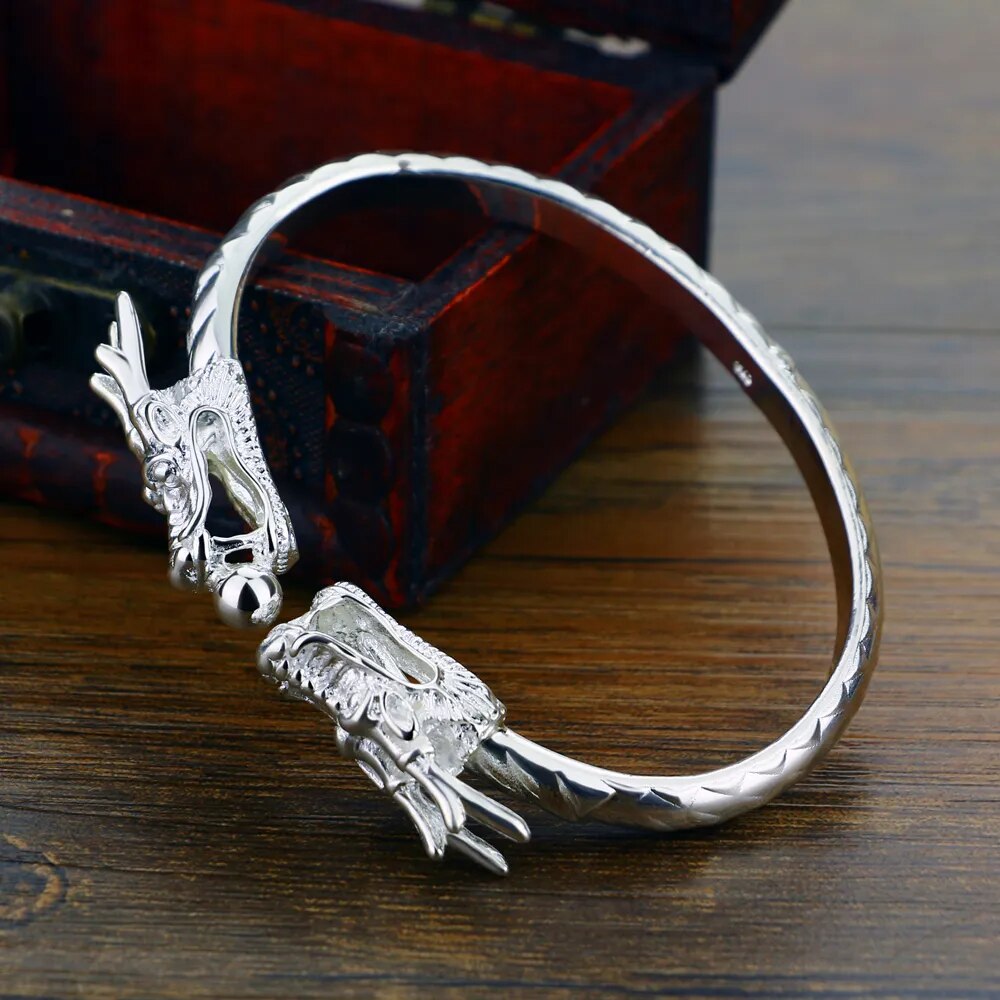 Yasmin Stretch Dragon Bracelet Cuff for Men Best Price in Men Jewerly - 2023