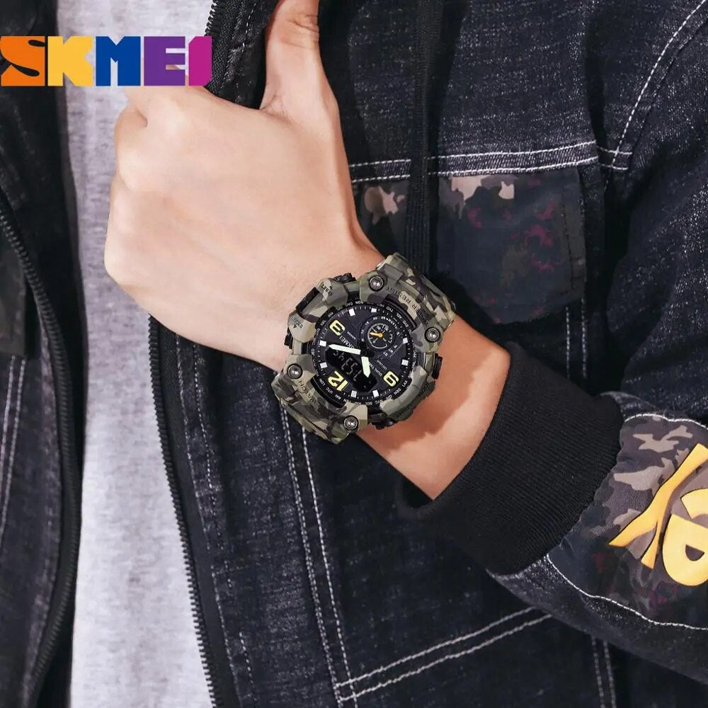 Vintage SKMEI Waterproof Military Watch for Men Best Price in Men Jewerly - 2023