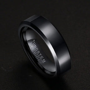 Vnox Black Tungsten Carbide Engagement Ring for Men Best Price in Men Jewerly - 2023