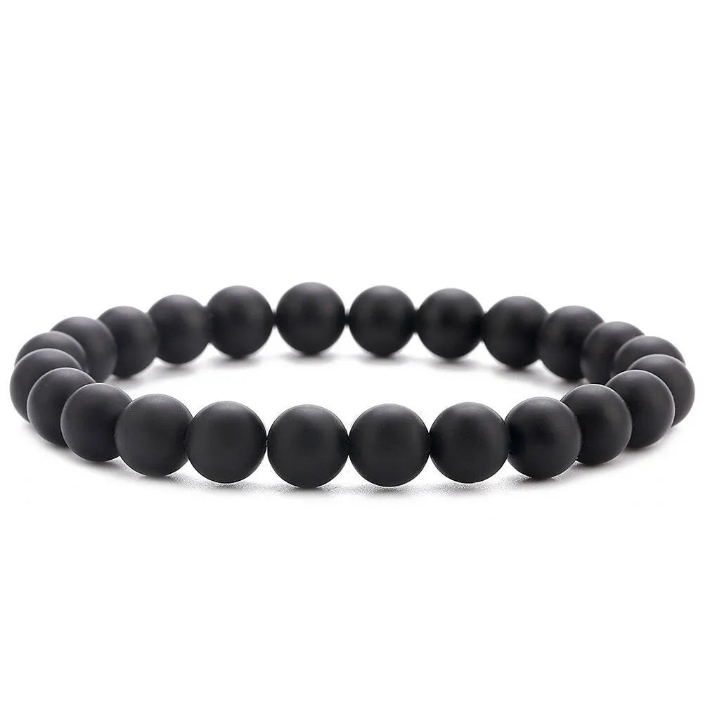 Natural Stone Beaded Bracelet with Lava & Tiger Eye for Men Best Price in Men Jewerly - 2023