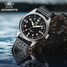 ADDIESDIVE Automatic NH35 Movement Pilot Watch for Men Best Price in Men Jewerly - 2023