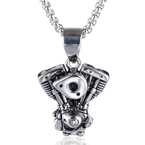 Motorcycle Engine Pendant Necklace Best Price in Men Jewerly - 2023