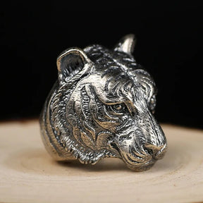 ZABRA Sterling Silver Tiger Ring for Men Best Price in Men Jewerly - 2023