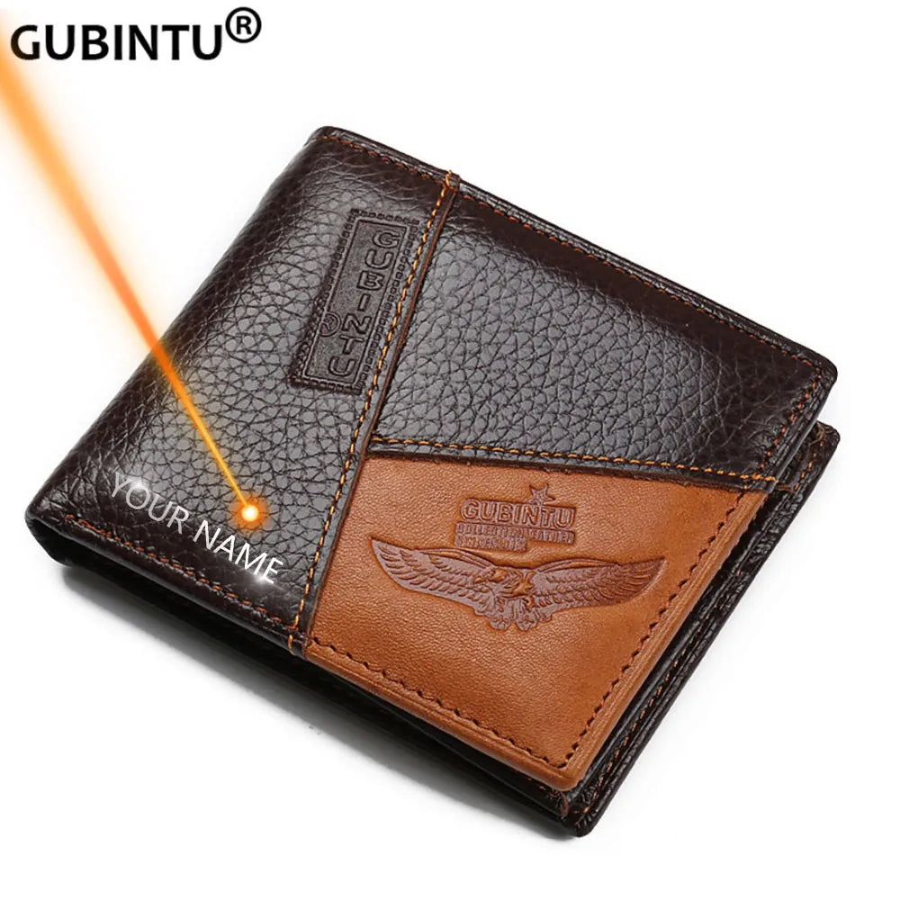 GUBINTU Genuine Leather Wallet for Men Best Price in Men Jewerly - 2023