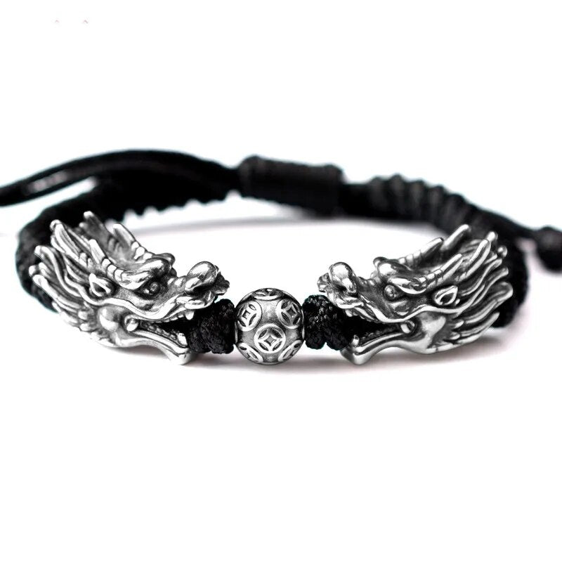 Retro Double Faucet Bracelet Hand-Woven Rope for Men Best Price in Men Jewerly - 2023