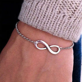 Korean Metal 8 Infinity Charm Bracelets for Men Best Price in Men Jewerly - 2023