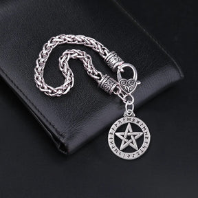 Teamer Punk Supernatural Pentacle Charm Bracelets Best Price in Men Jewerly - 2023