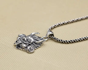 Handmade 925 Silver Dragon Pendant Best Price in Men Jewerly - 2023