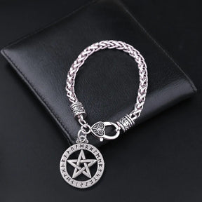 Teamer Punk Supernatural Pentacle Charm Bracelets Best Price in Men Jewerly - 2023