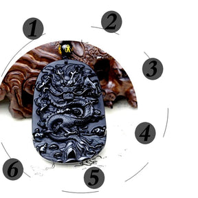 Natural Genuine Obsidian Sakyamuni Bead Buddha Pendant for Men Best Price in Men Jewerly - 2023