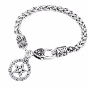 Teamer Punk Supernatural Pentacle Charm Bracelets Best Price in Men Jewerly - 2023