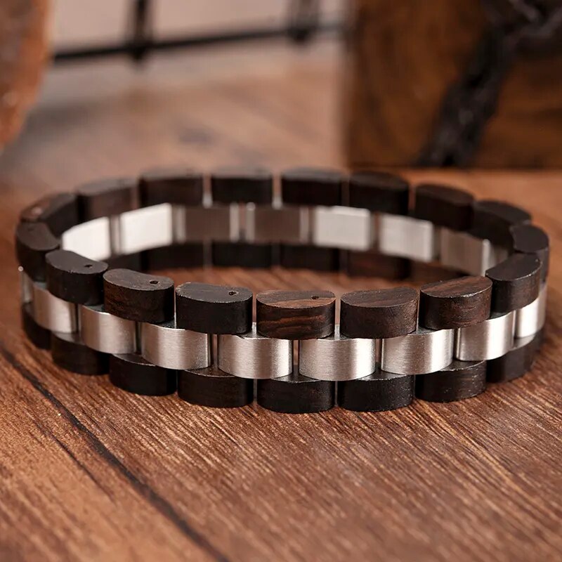 BOBO BIRD Adjustable Wood Bracelet for Men & Women Best Price in Men Jewerly - 2023