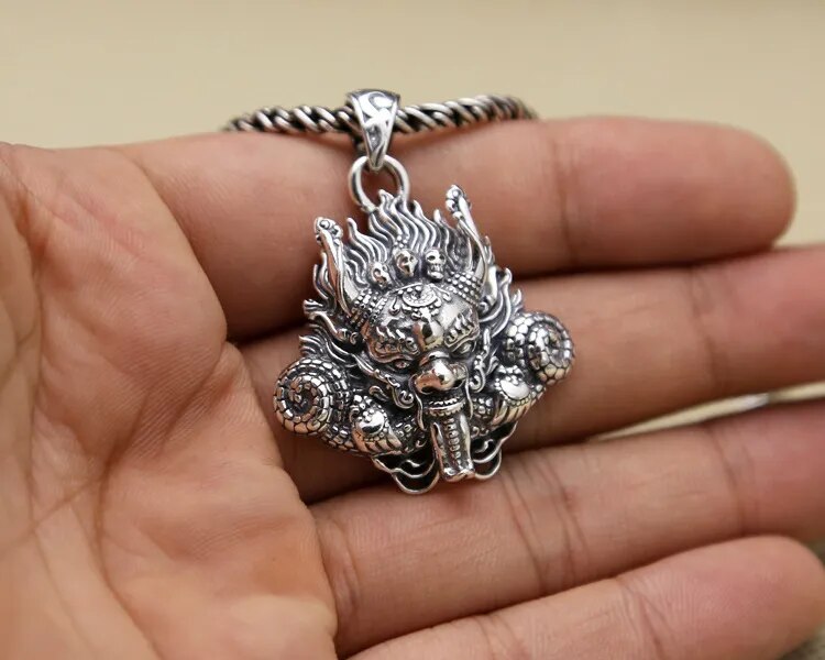 Handmade 925 Silver Dragon Pendant Best Price in Men Jewerly - 2023