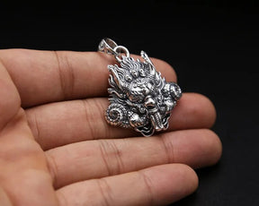 Handmade 925 Silver Dragon Pendant Best Price in Men Jewerly - 2023