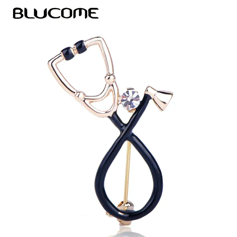 Black Stethoscope Shaped Brooch for Men Best Price in Men Jewerly - 2023