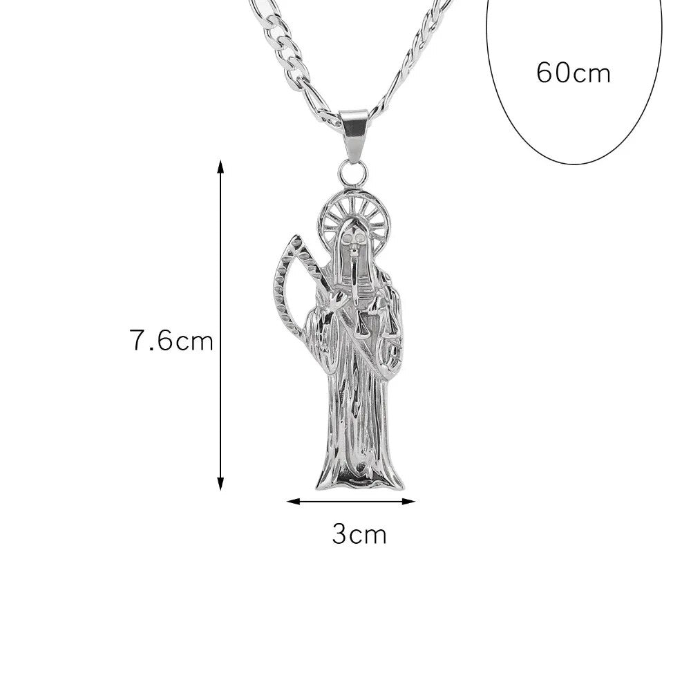 Skeleton Charm Necklace for Men Best Price in Men Jewerly - 2023