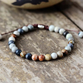 6MM Natural Stones Beaded Bracelet for Men Best Price in Men Jewerly - 2023