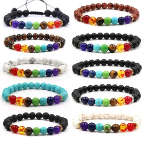 8MM Natural Stone Beaded Chain Bracelet for Men Best Price in Men Jewerly - 2023