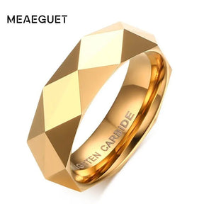 Tungsten Carbide Geometric Design Men's Wedding Ring Best Price in Men Jewerly - 2023