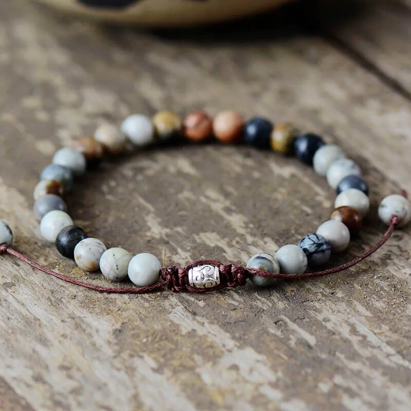 6MM Natural Stones Beaded Bracelet for Men Best Price in Men Jewerly - 2023