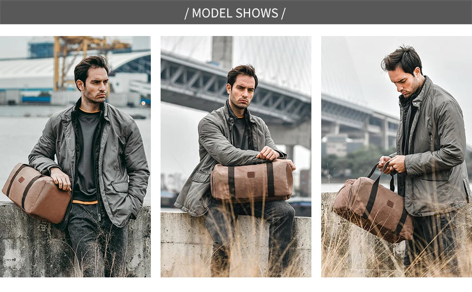 Fashion Men Canvas Travel Bag Portable Travel Duffle Bag Women Travel Luggage Bag Casual Weekend Hand Bag Dropshopping