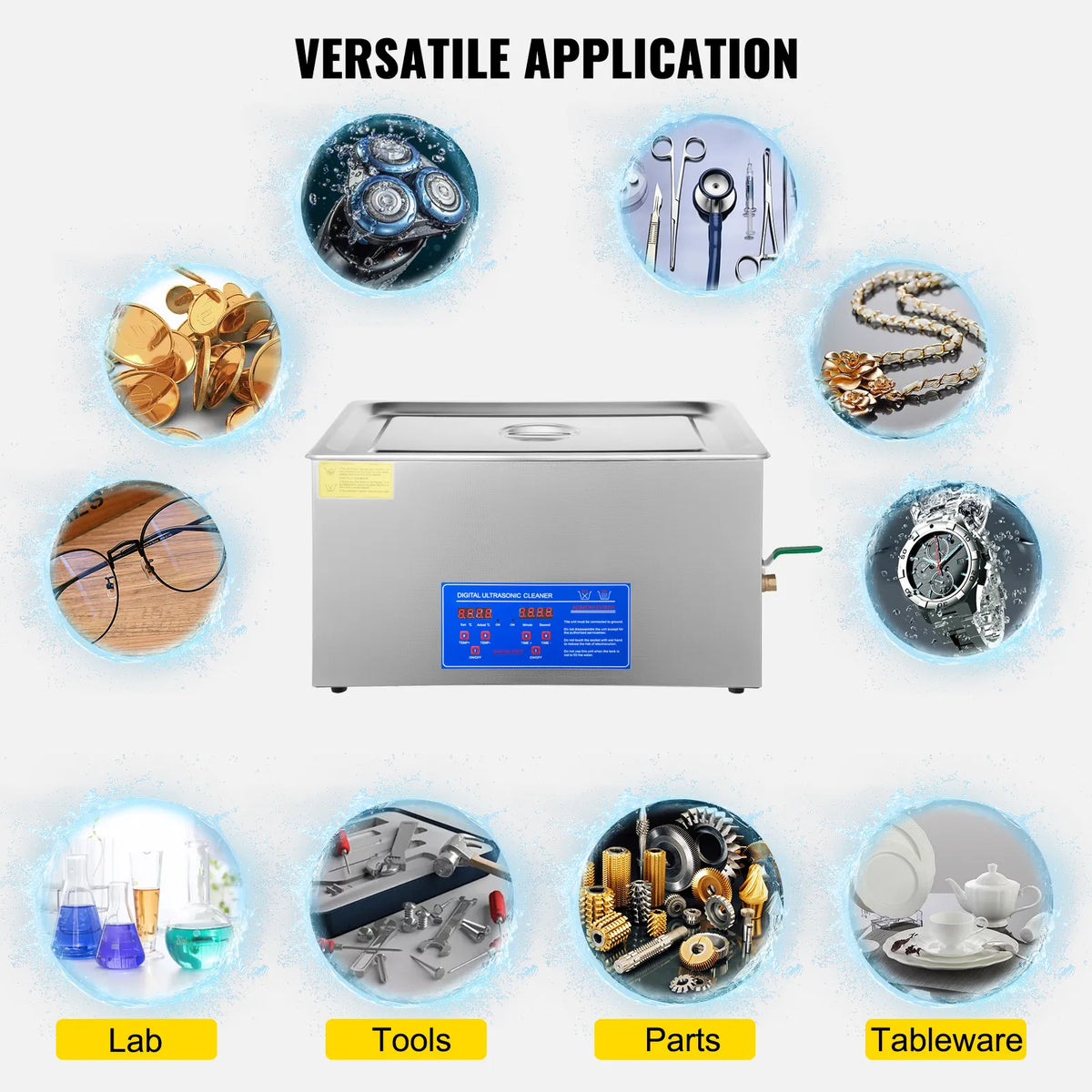 VEVOR Ultrasonic Cleaner Range for Home Appliances Best Price in Men Jewerly - 2023