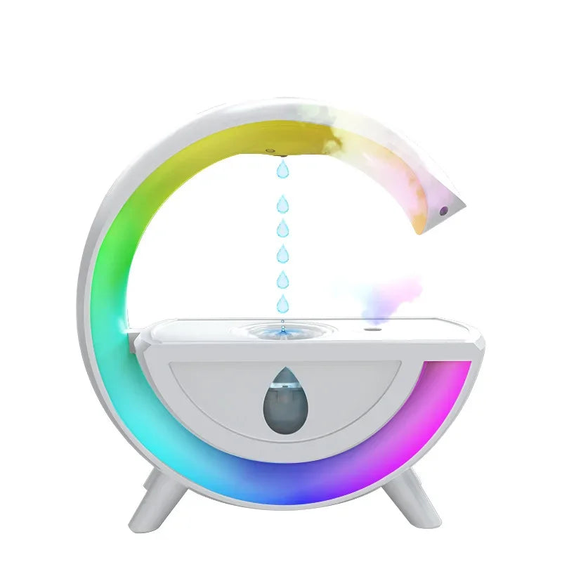 Anti Gravity Humidifier Air Diffuser Colourful Ambient Lights Home Use Large Fog Volume Air Droplet Inversion Water Humidifier