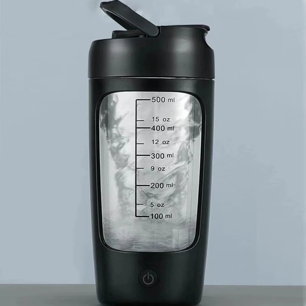 Electric Protein Shaker Bottle Portable 1200mAh Rechargeable Blender Cup Automatic Self Stirring Mug 650ml Mixing Cups for Fitne