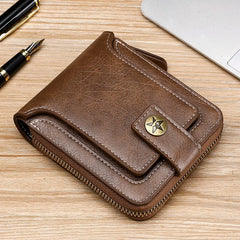Vintage PU Leather Small Wallet for Men Best Price in Men Jewerly - 2025