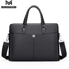 Men's Business Leather Briefcase Best Price in Men Jewerly - 2025