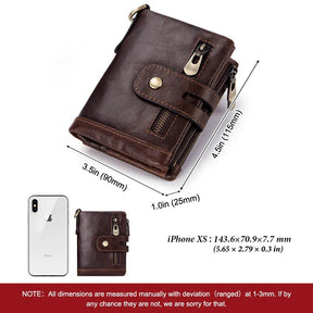 Genuine Leather RFID Wallet for Men Best Price in Men Jewerly - 2023