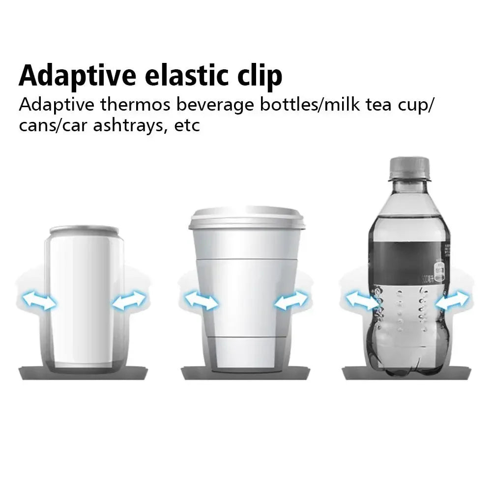 2-in-1 Car Cup Holder Expander Cupholder Adapter Auto Interior Cup Expandable Car Multifunction Organizer Storage Accessori Q7K3