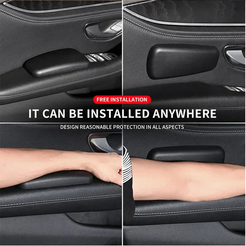 1PC Car Knee Pads Leg Pads Car Leg Rests Knee Pads Car Door Control Leg Pads Universal Foot Pads Auto Armrest Accessories