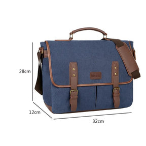 Vintage Canvas 14-inch Laptop Messenger Bag for Men Best Price in Men Jewerly - 2023