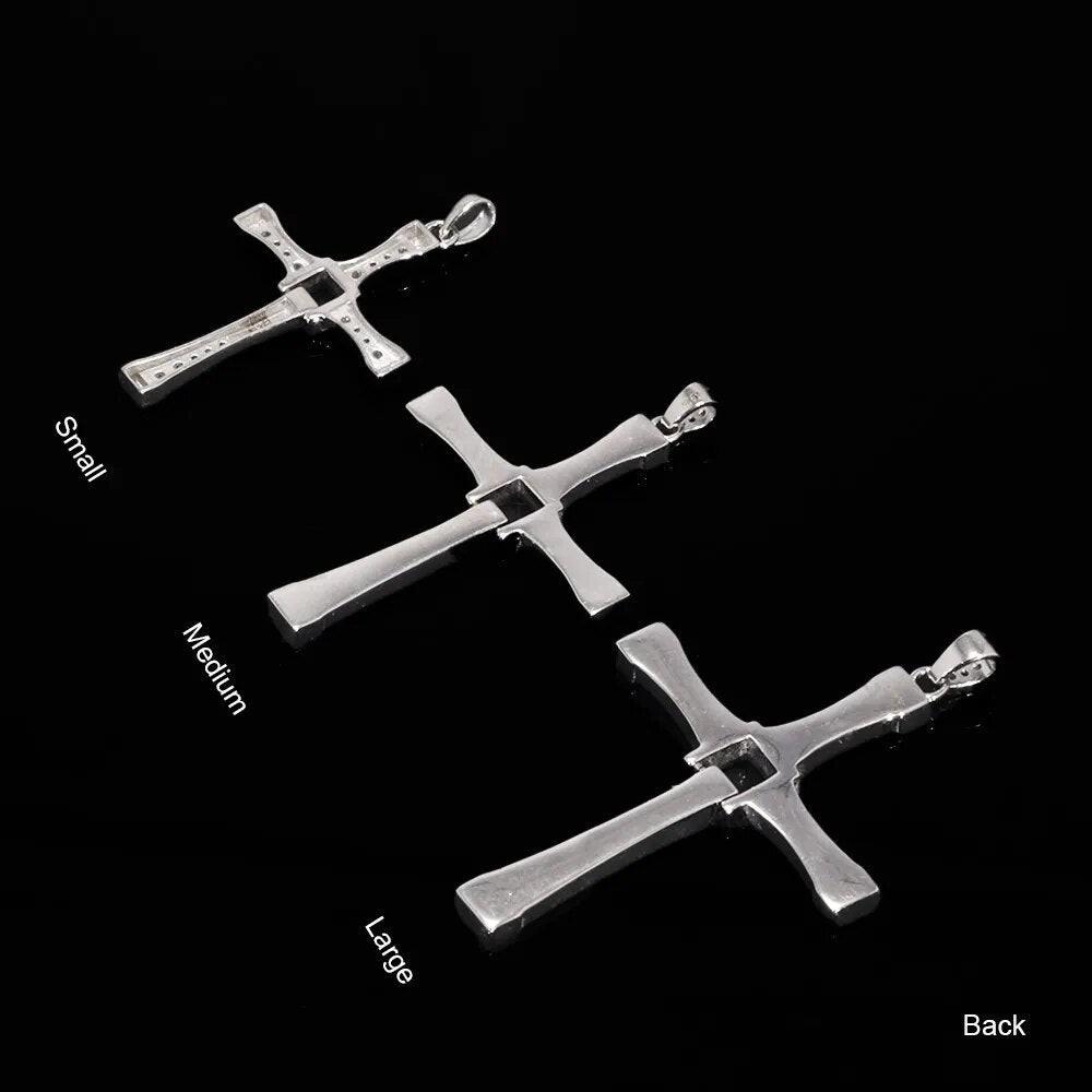 Fast & Furious Rotatable Cross Pendant Necklace for Men Best Price in Men Jewerly - 2023