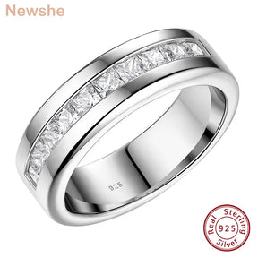 Genuine 925 Sterling Silver Wedding Ring for Men Best Price in Men Jewerly - 2023