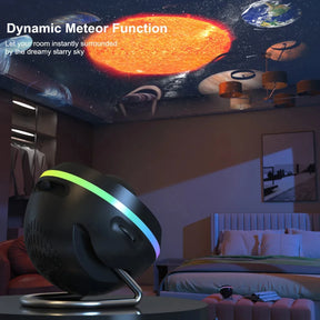 Starry Sky Lamp HD Galaxy Projector Lamp 13 Pieces Film Pattern Dynamic Meteor Focusing Light