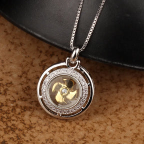 Rotatable Windmill Pendant with Cubic Zirconia Best Price in Men Jewerly - 2023