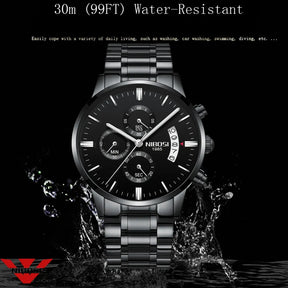 NIBOSI Luxury Men's Quartz Watch Best Price in Men Jewerly - 2023