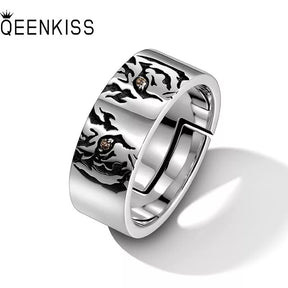 QEENKISS Vintage Tiger Zircon Ring Best Price in Men Jewerly - 2023