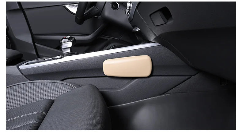 1PC Car Knee Pads Leg Pads Car Leg Rests Knee Pads Car Door Control Leg Pads Universal Foot Pads Auto Armrest Accessories