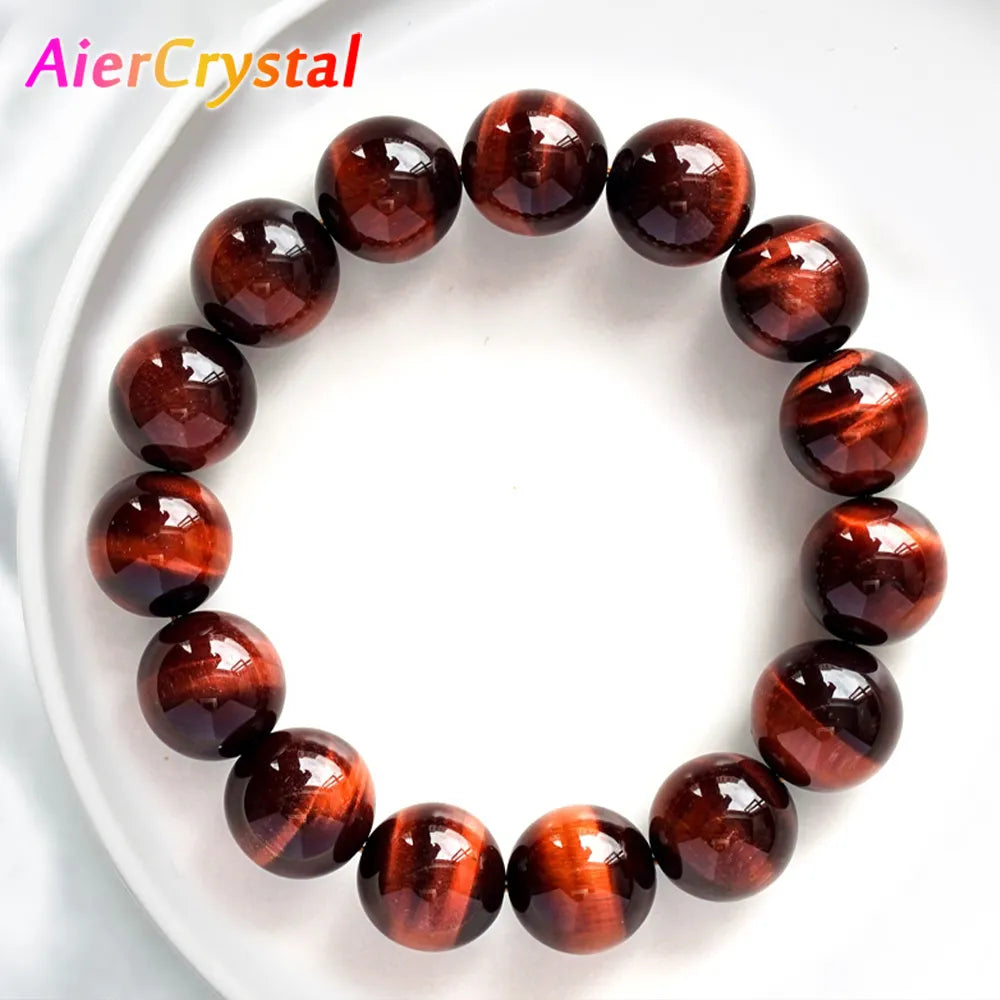 Red Tiger Eye Stone Buddhist Rosary Bracelet Best Price in Men Jewerly - 2023