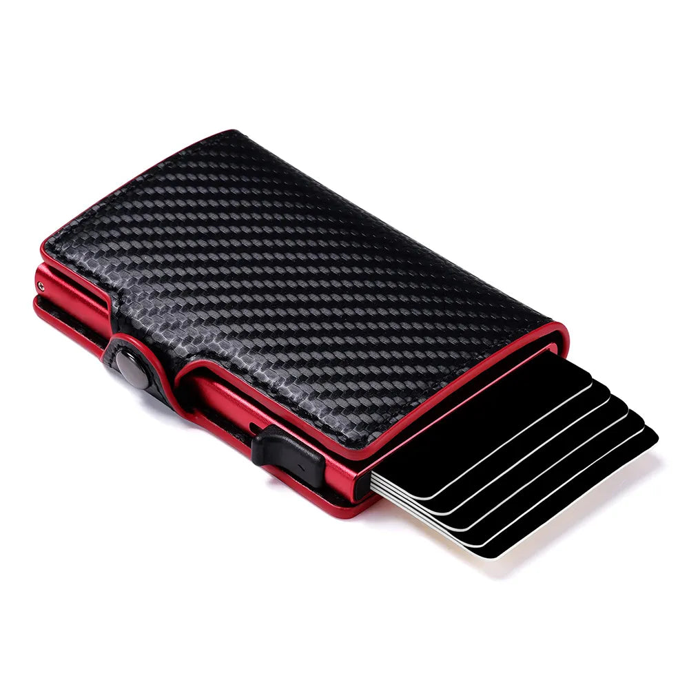 CASEKEY Smart Wallet Carbon Fiber RFID Leather Pop Up for Men Best Price in Men Jewerly - 2023