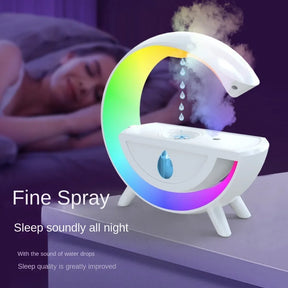 Anti Gravity Humidifier Air Diffuser Colourful Ambient Lights Home Use Large Fog Volume Air Droplet Inversion Water Humidifier