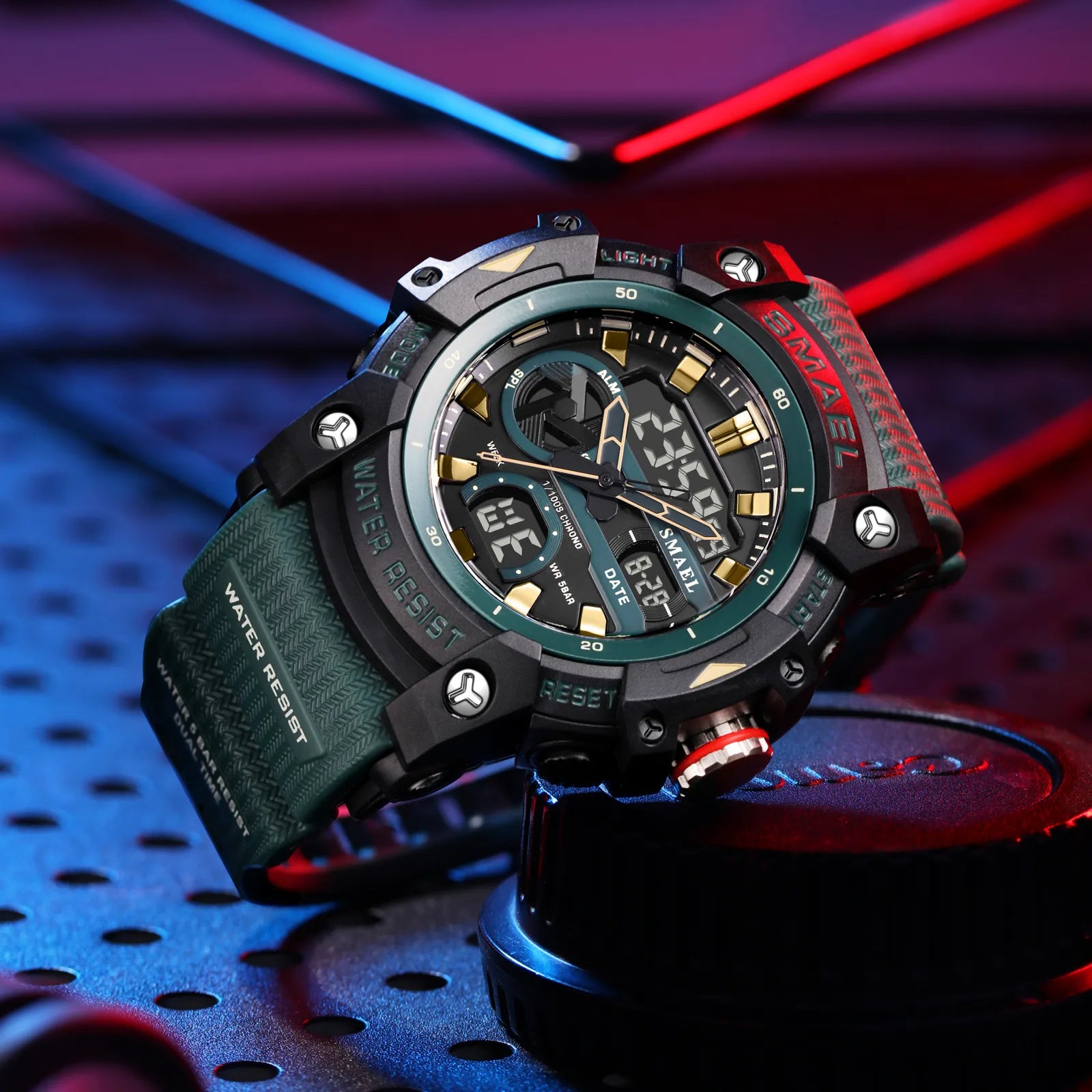 SMAEL Waterproof Sport Watch Alarm Clock 8086 Best Price in Men Jewerly - 2023